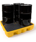 2 Drum Polyethylene Spill Pallet